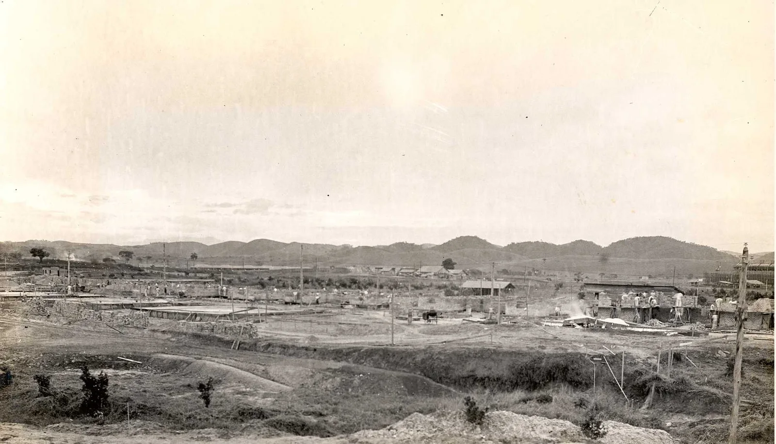 Fotografia histórica de Volta Redonda em identificação