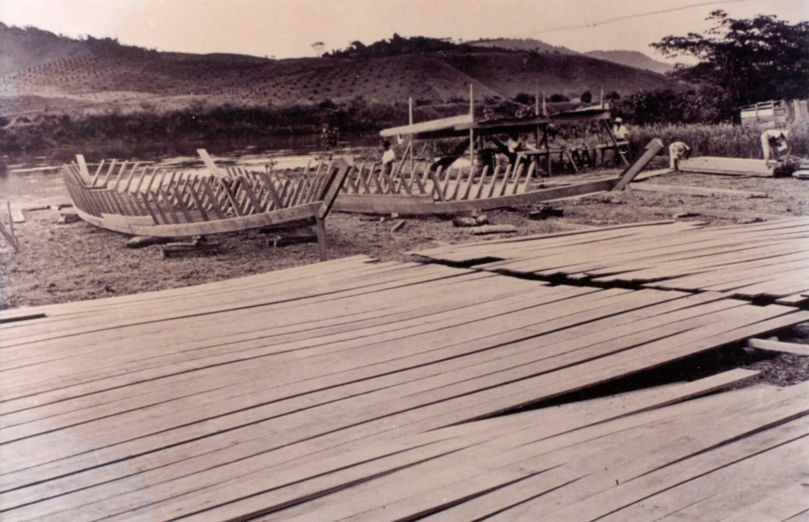 Fotografia histórica de Volta Redonda em identificação