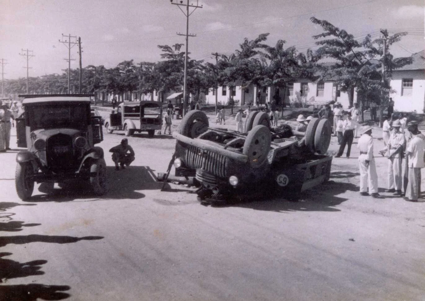 Fotografia histórica de Volta Redonda em identificação