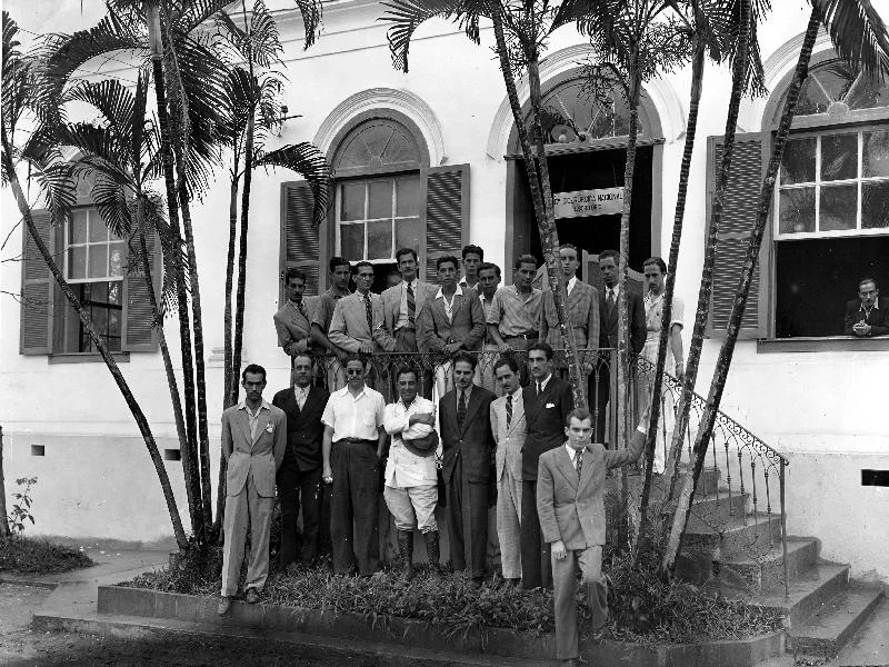 Fotografia histórica de Volta Redonda em identificação