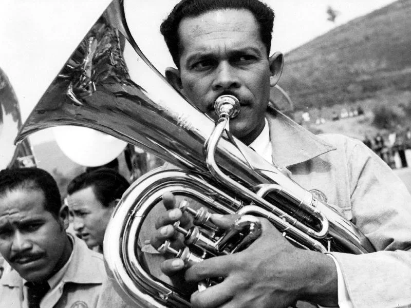 Fotografia histórica de Volta Redonda em identificação