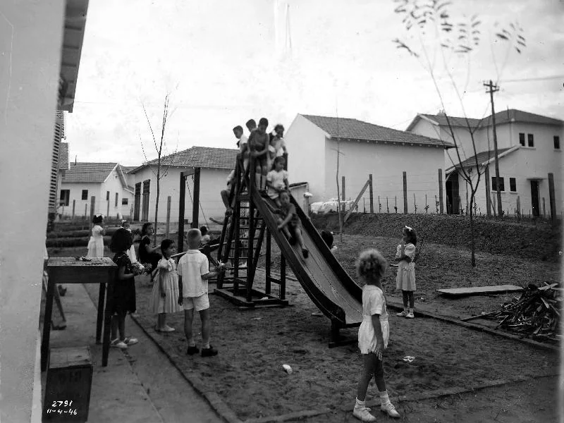 Fotografia histórica de Volta Redonda em identificação