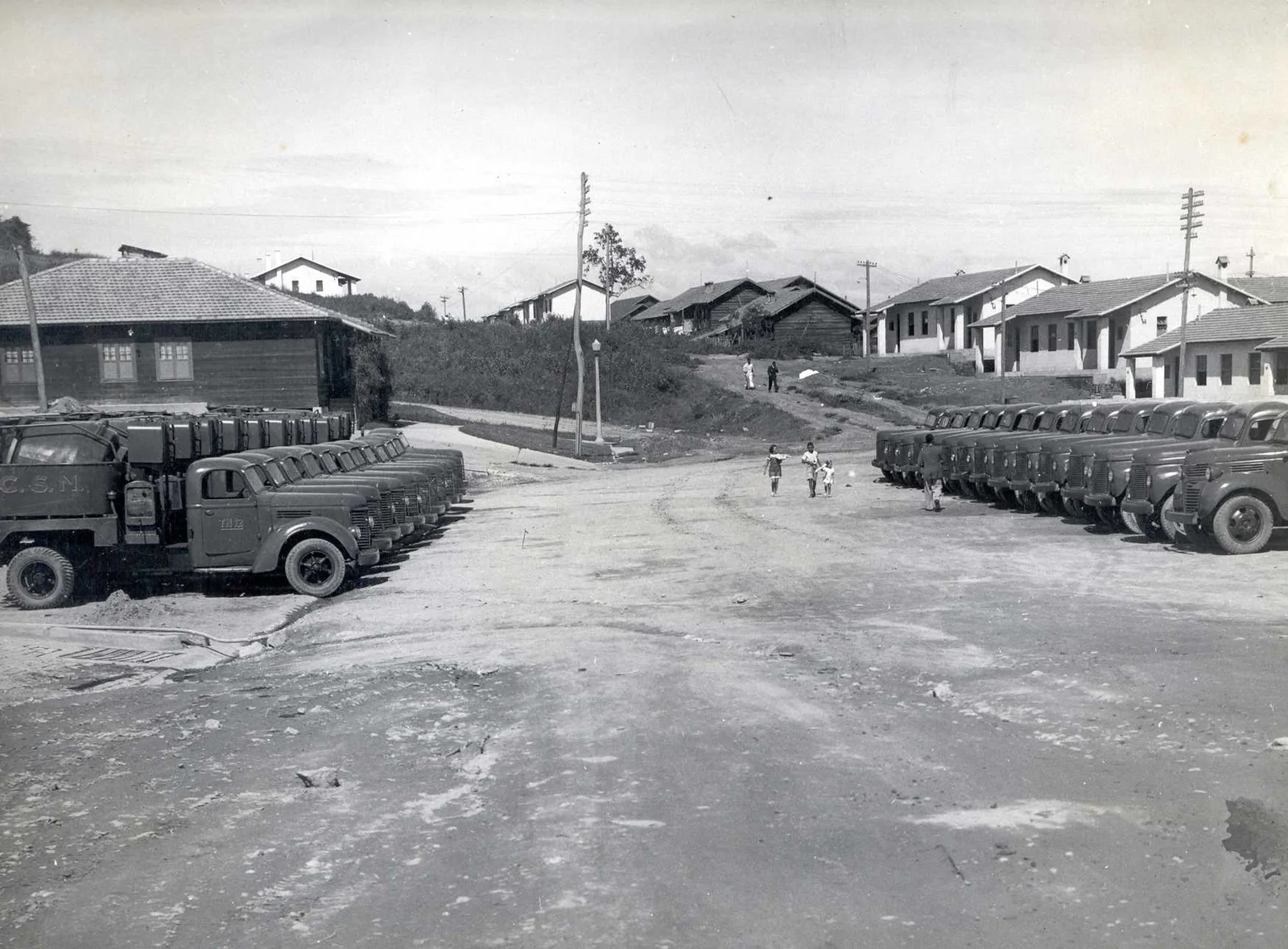 Fotografia histórica de Volta Redonda em identificação