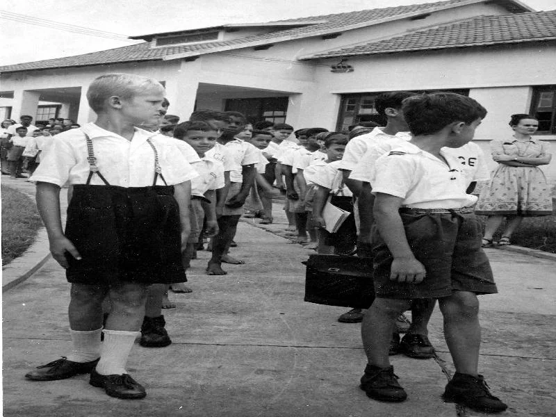 Fotografia histórica de Volta Redonda em identificação