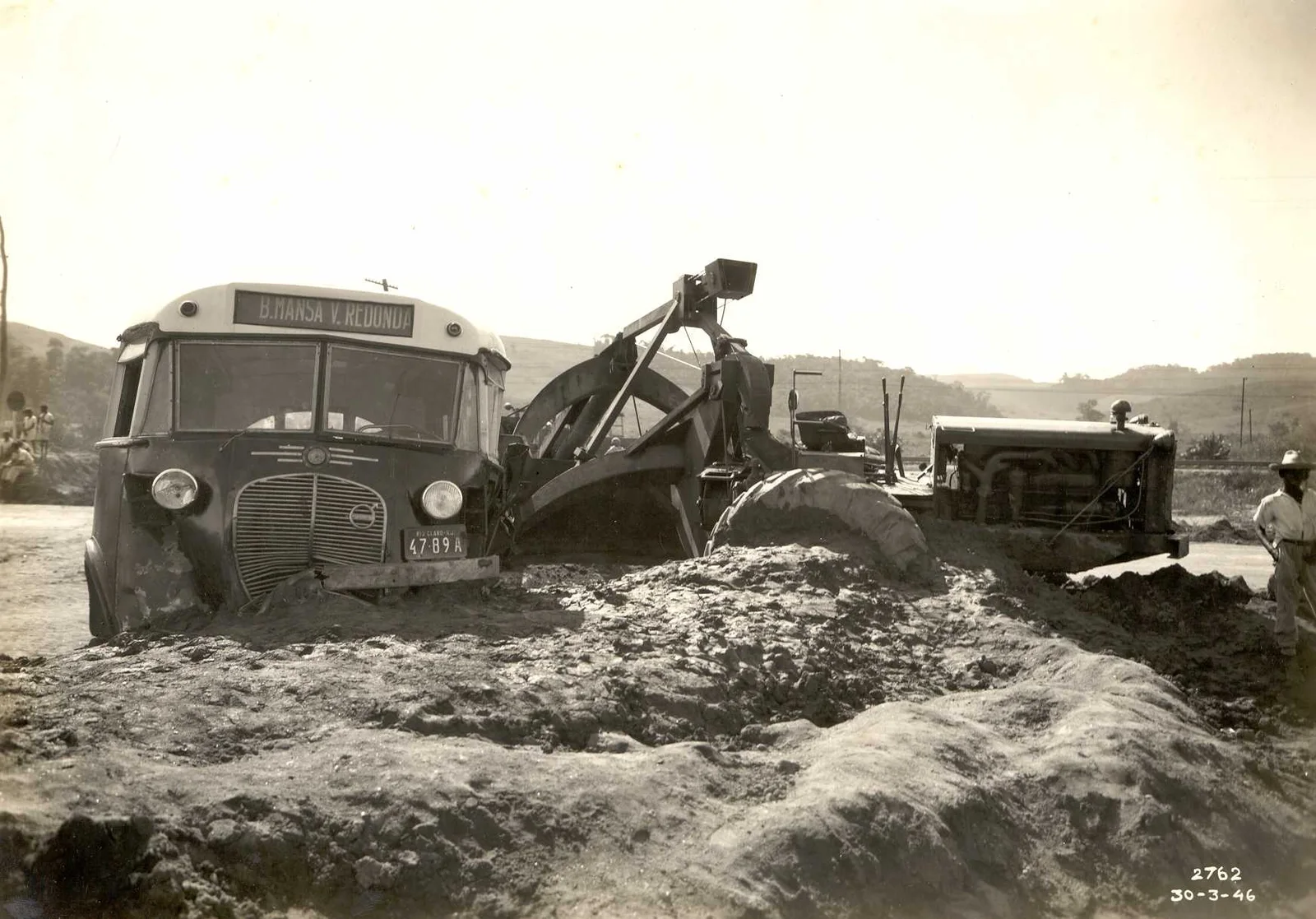 Fotografia histórica de Volta Redonda em identificação