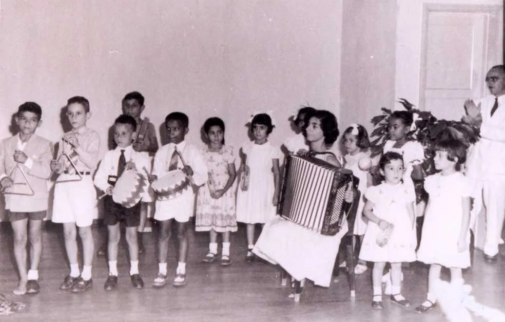 Fotografia histórica de Volta Redonda em identificação