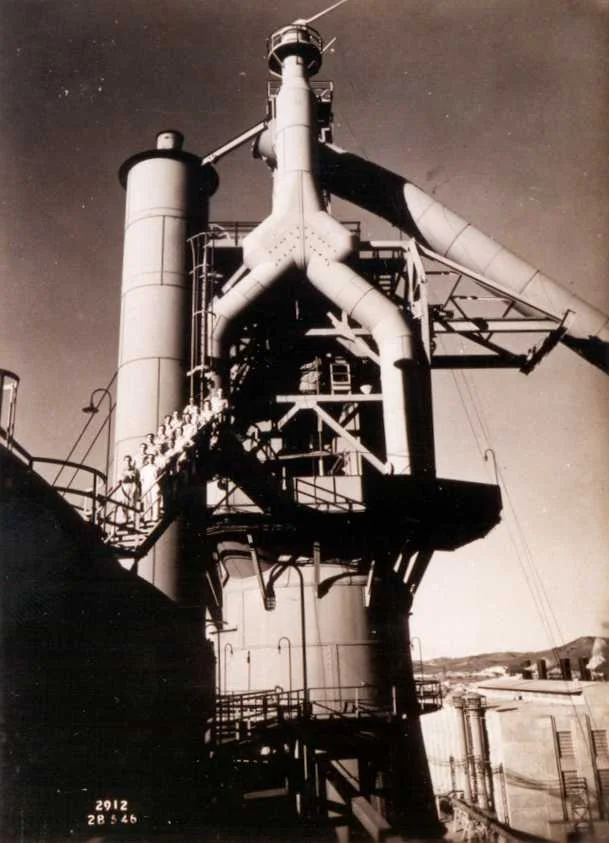 Fotografia histórica de Volta Redonda em identificação