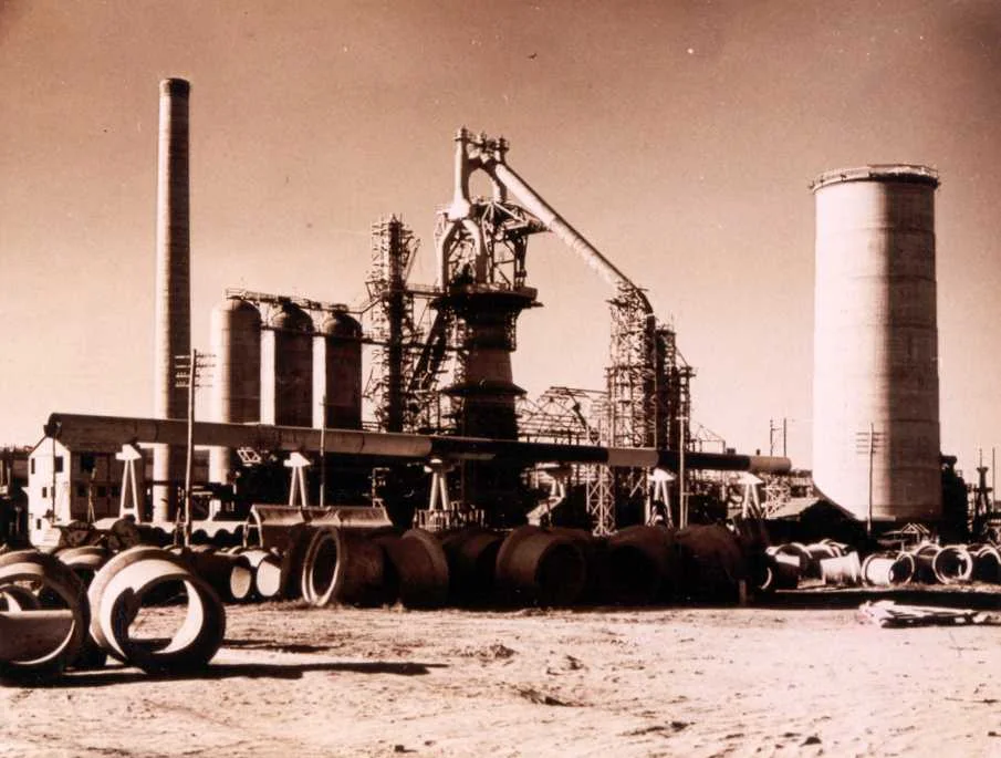 Fotografia histórica de Volta Redonda em identificação
