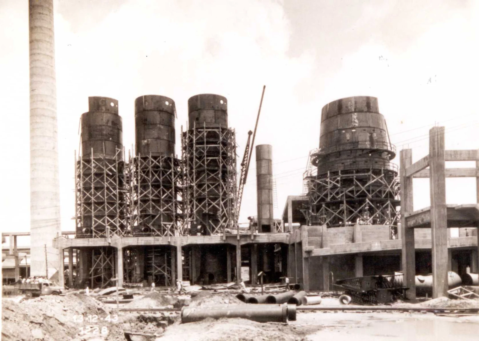 Fotografia histórica de Volta Redonda em identificação