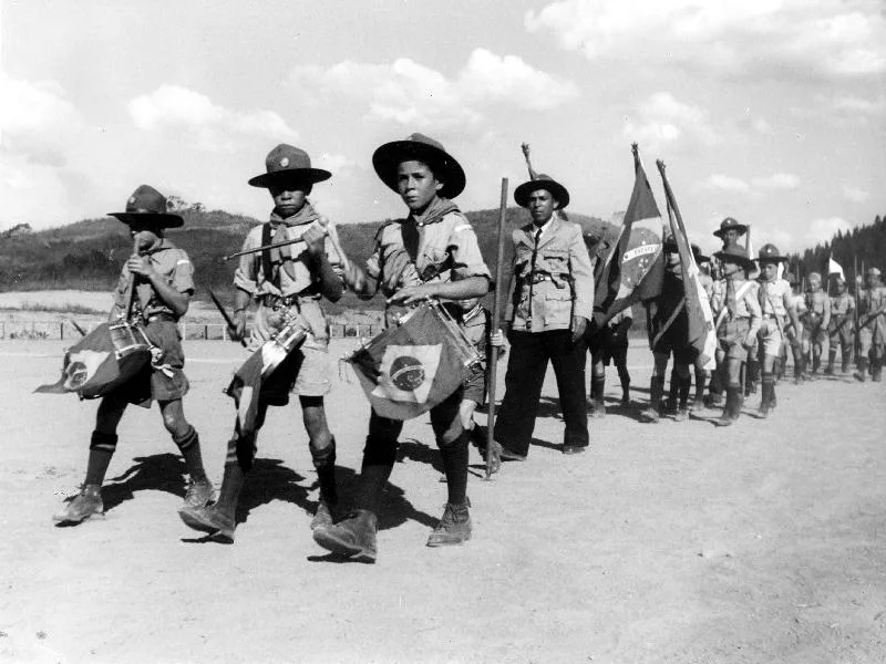 Fotografia histórica de Volta Redonda em identificação
