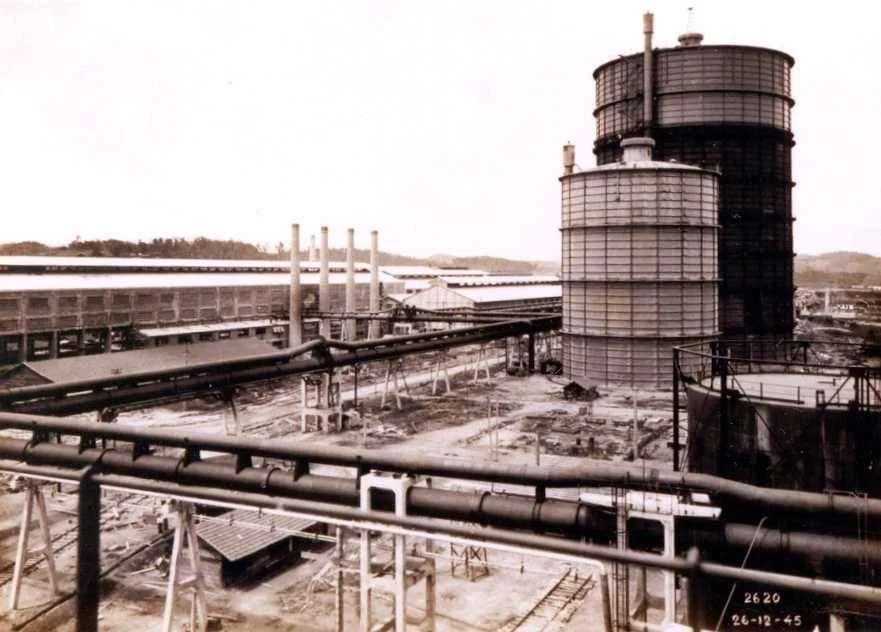 Fotografia histórica de Volta Redonda em identificação