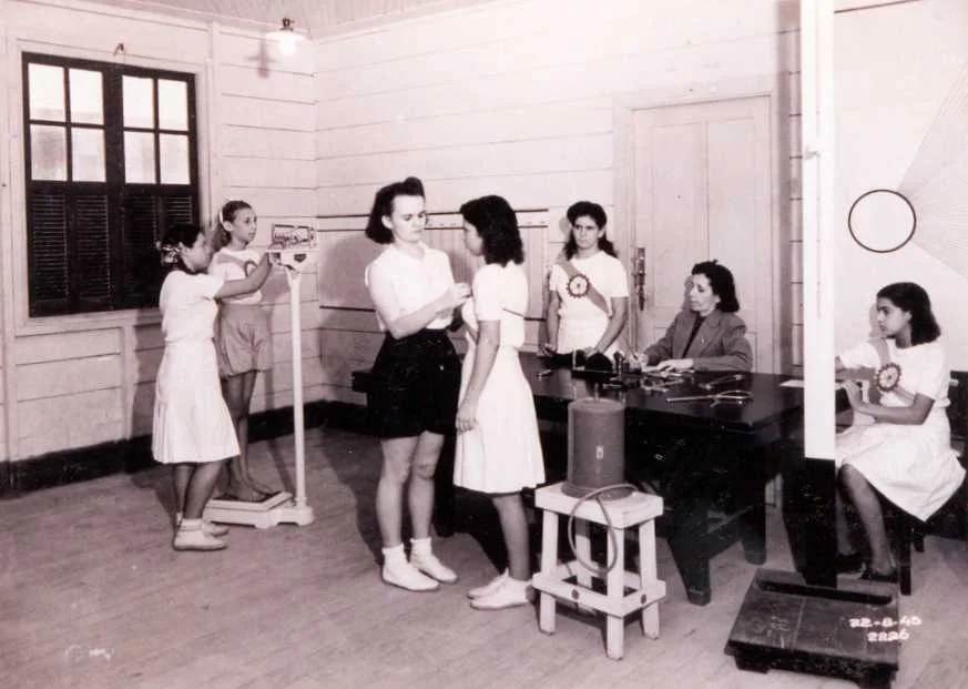 Fotografia histórica de Volta Redonda em identificação