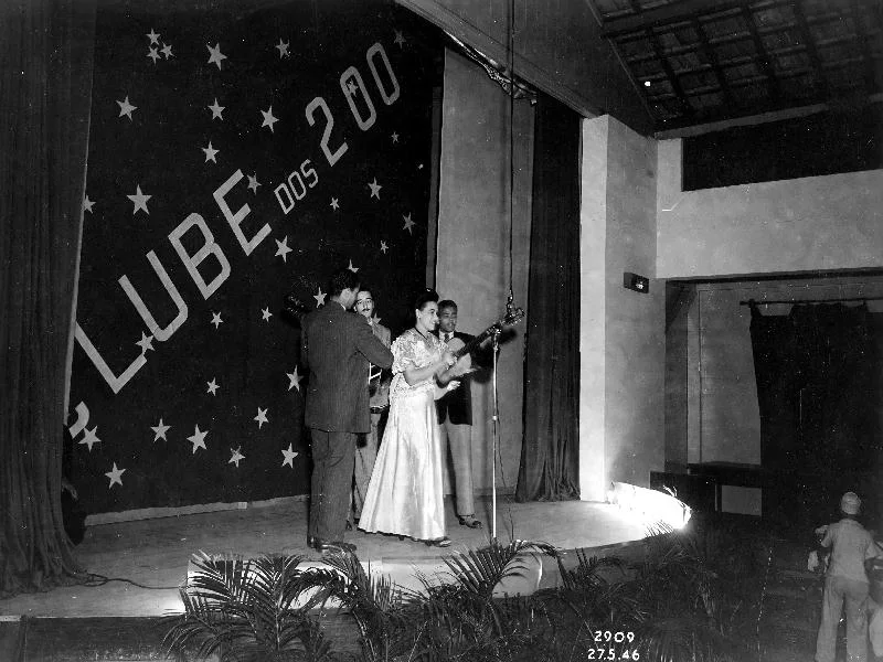 Fotografia histórica de Volta Redonda em identificação