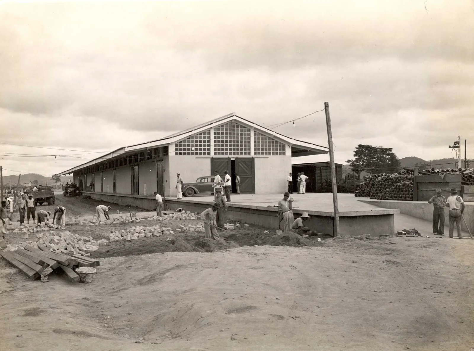Fotografia histórica de Volta Redonda em identificação