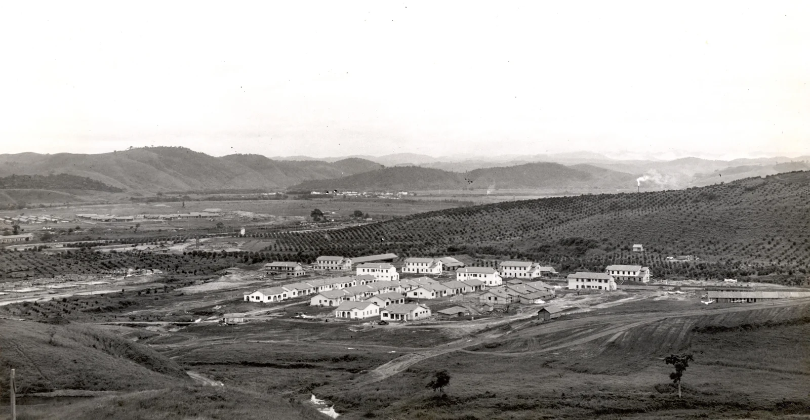Fotografia histórica de Volta Redonda em identificação