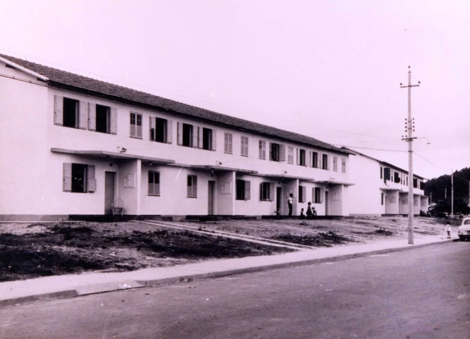 Fotografia histórica de Volta Redonda em identificação