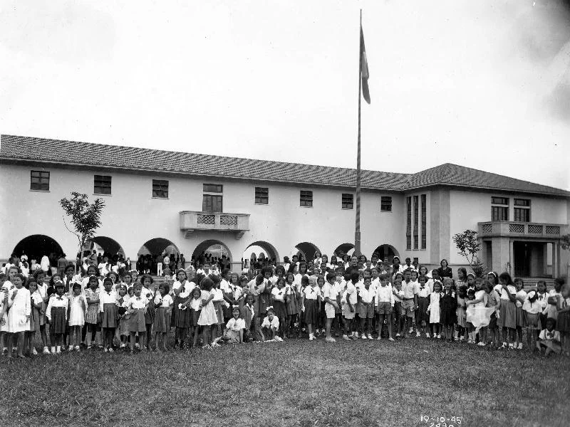 Fotografia histórica de Volta Redonda em identificação
