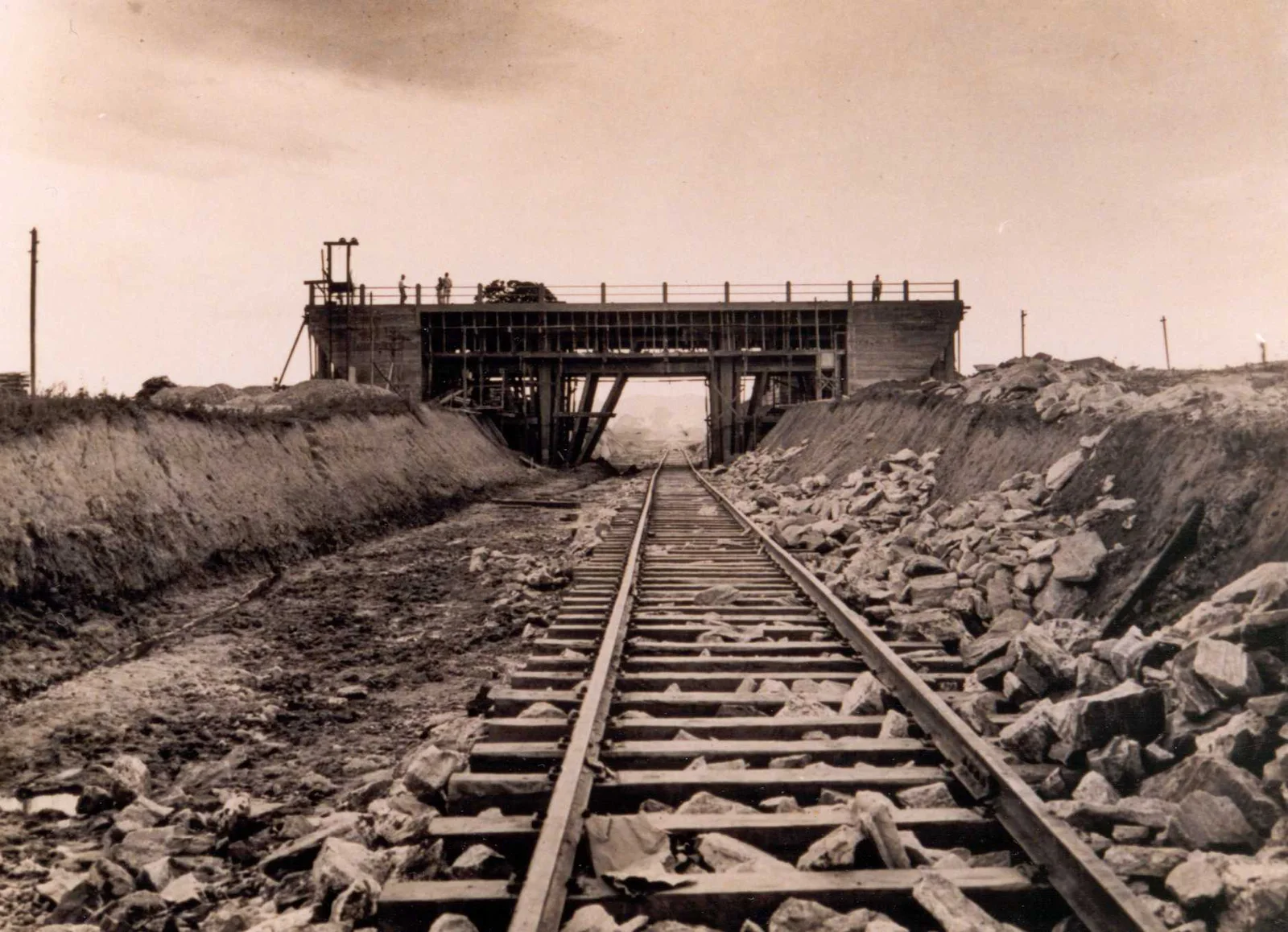 Fotografia histórica de Volta Redonda em identificação