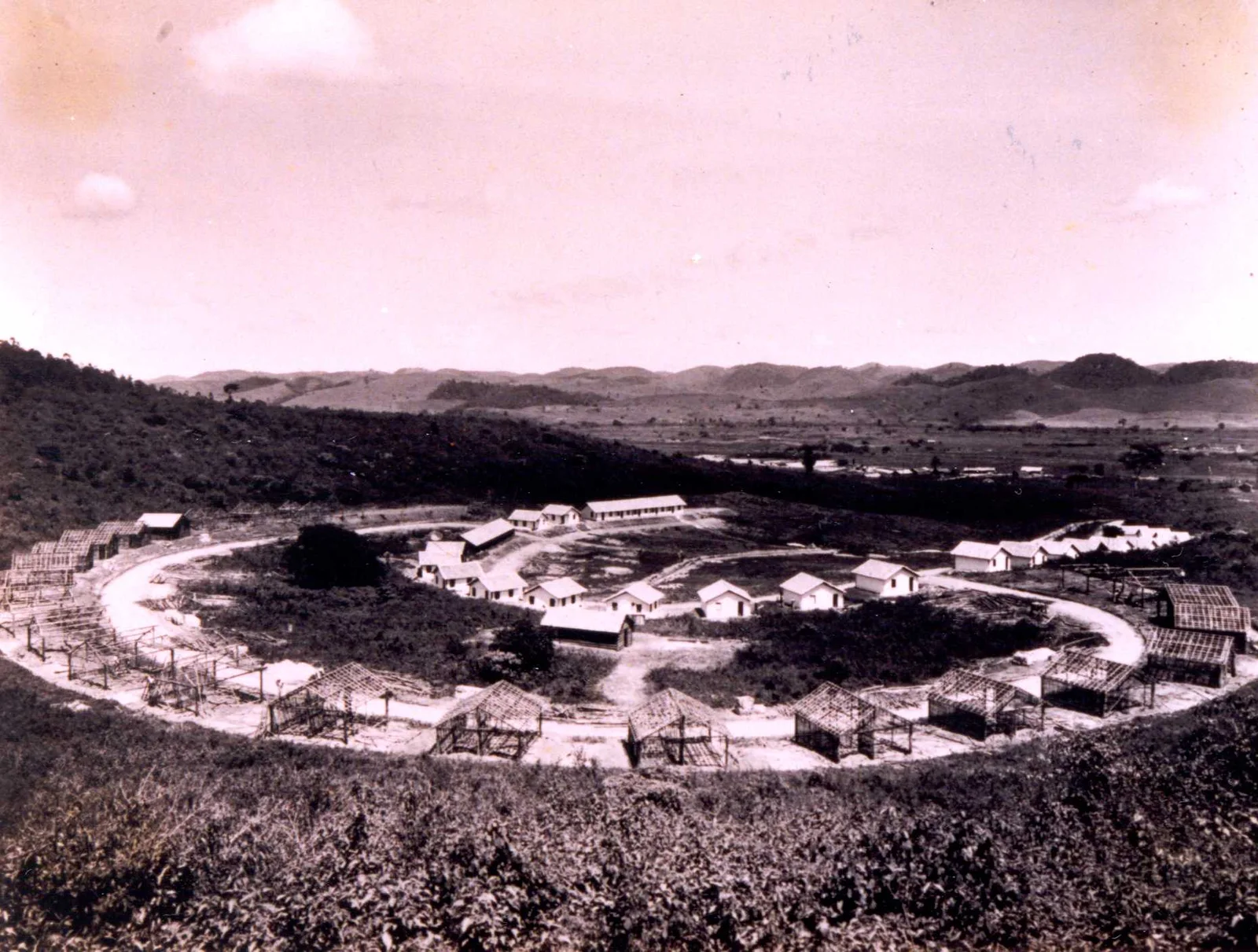 Fotografia histórica de Volta Redonda em identificação