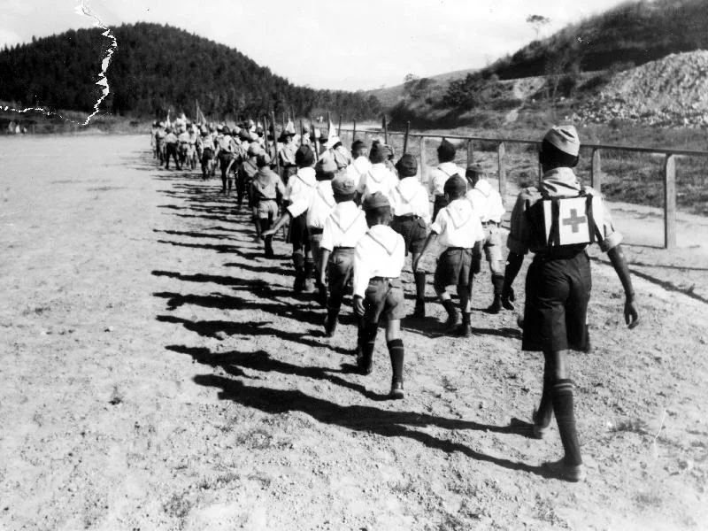 Fotografia histórica de Volta Redonda em identificação