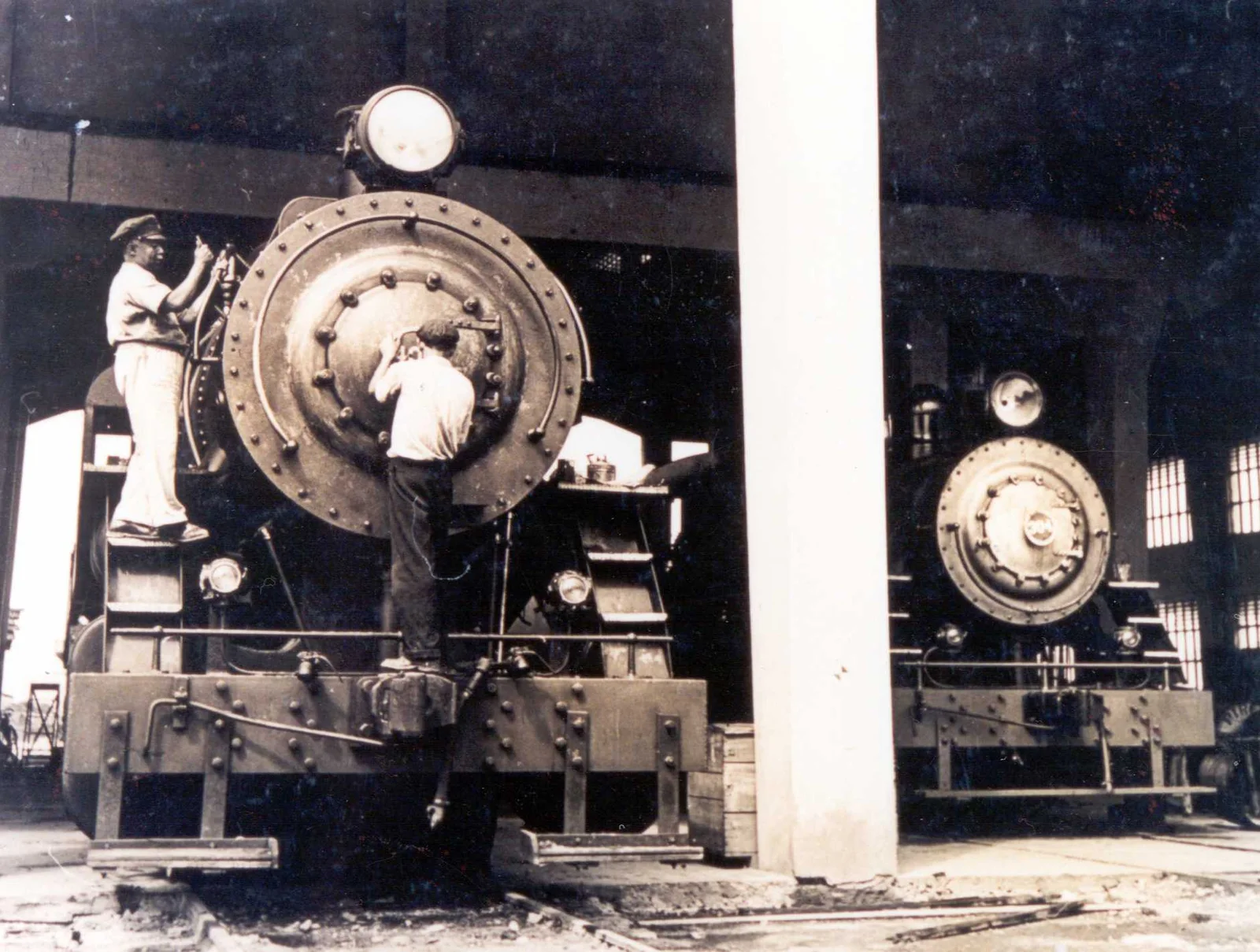 Fotografia histórica de Volta Redonda em identificação
