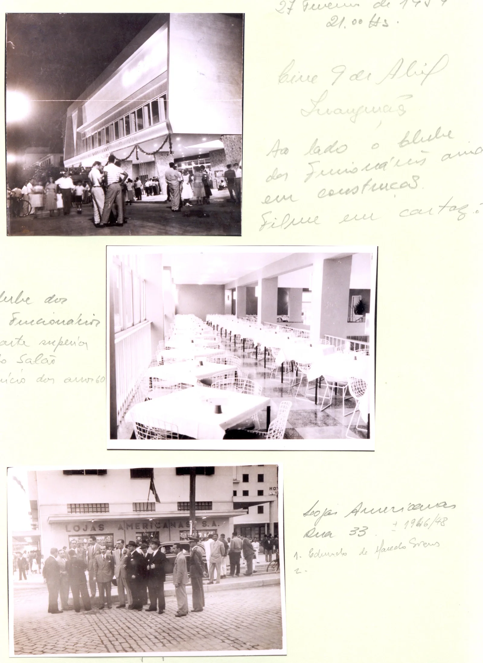 Fotografia histórica de Volta Redonda em identificação