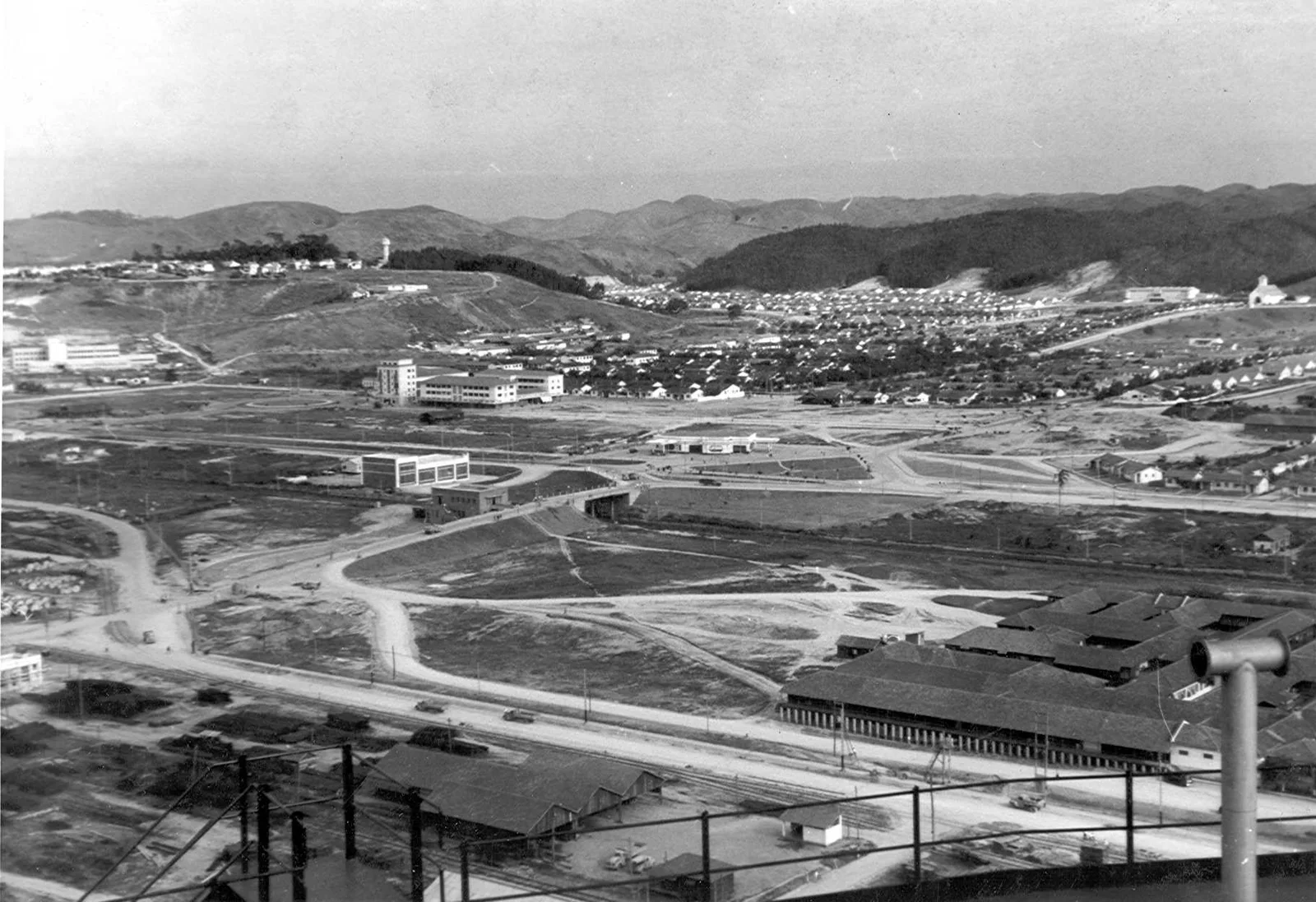 Fotografia histórica de Volta Redonda em identificação