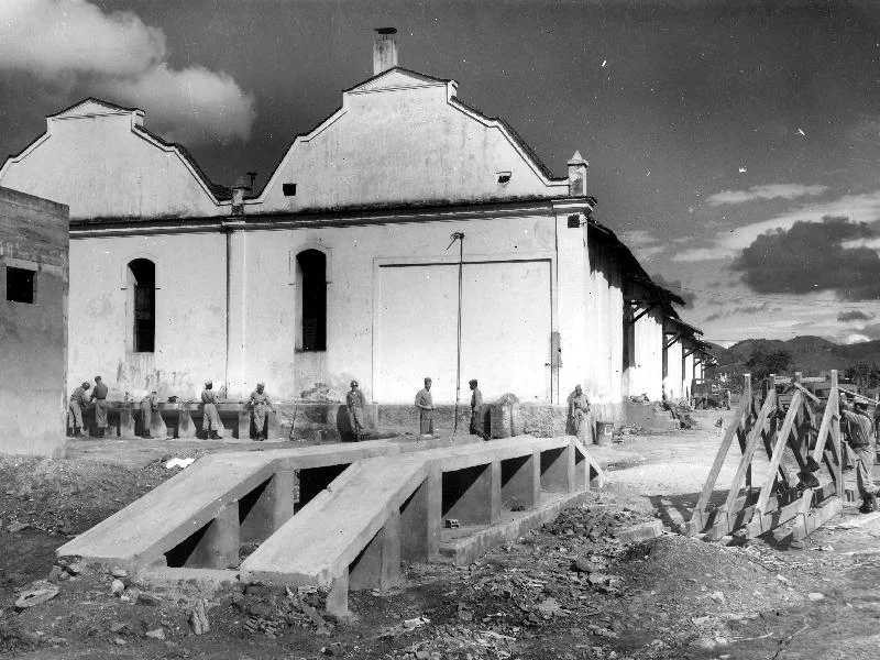 Fotografia histórica de Volta Redonda em identificação