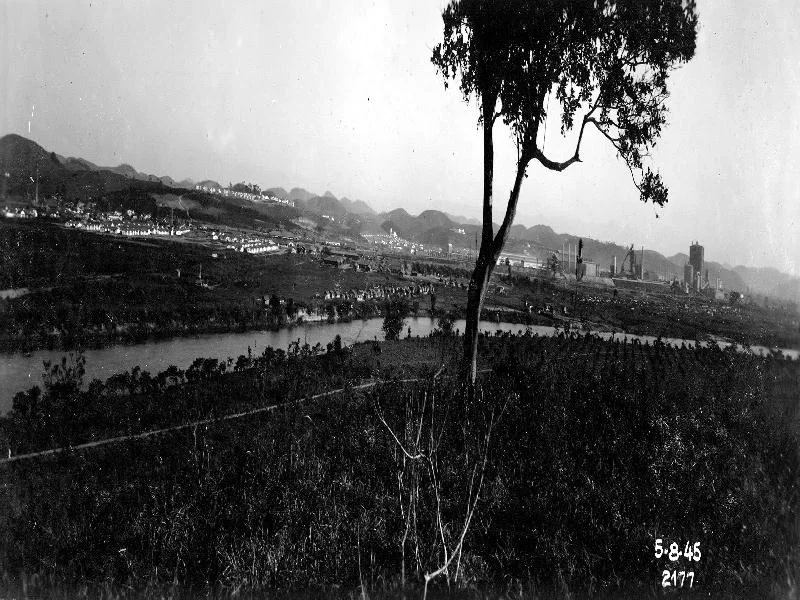 Fotografia histórica de Volta Redonda em identificação
